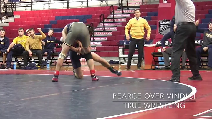 David Pearce  tech fall A.J. Vindici 15-0