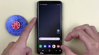 Turn off the screen with 1 touch with Accessibility Menu on Samsung S9 Android 10