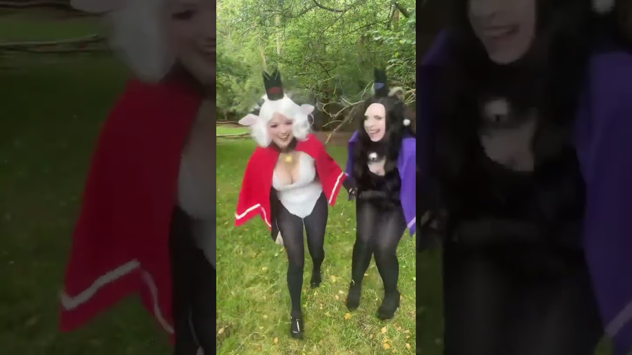 Where my player 2’s at?? #cosplay #meme #cultofthelamb #unholyalliance #cotl #lamb #goat #cosplayer