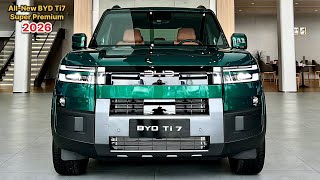 New Arrival! 2026 All-New BYD Ti7 SUV Off-Road Adventure - New Performance Exterior and Interior