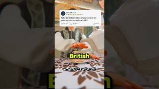 Why do British elites always insist on pouring hot tea before milk?