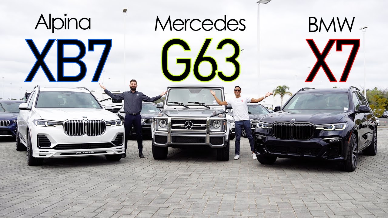 3 Super SUVs, 1 Winner | Alpina XB7, Mercedes G63 and BMW X7 Exhaust ...