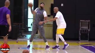 Anthony Davis Shooting Workout With Phil Handy After Lakers Practice. Hoopjab Nba
