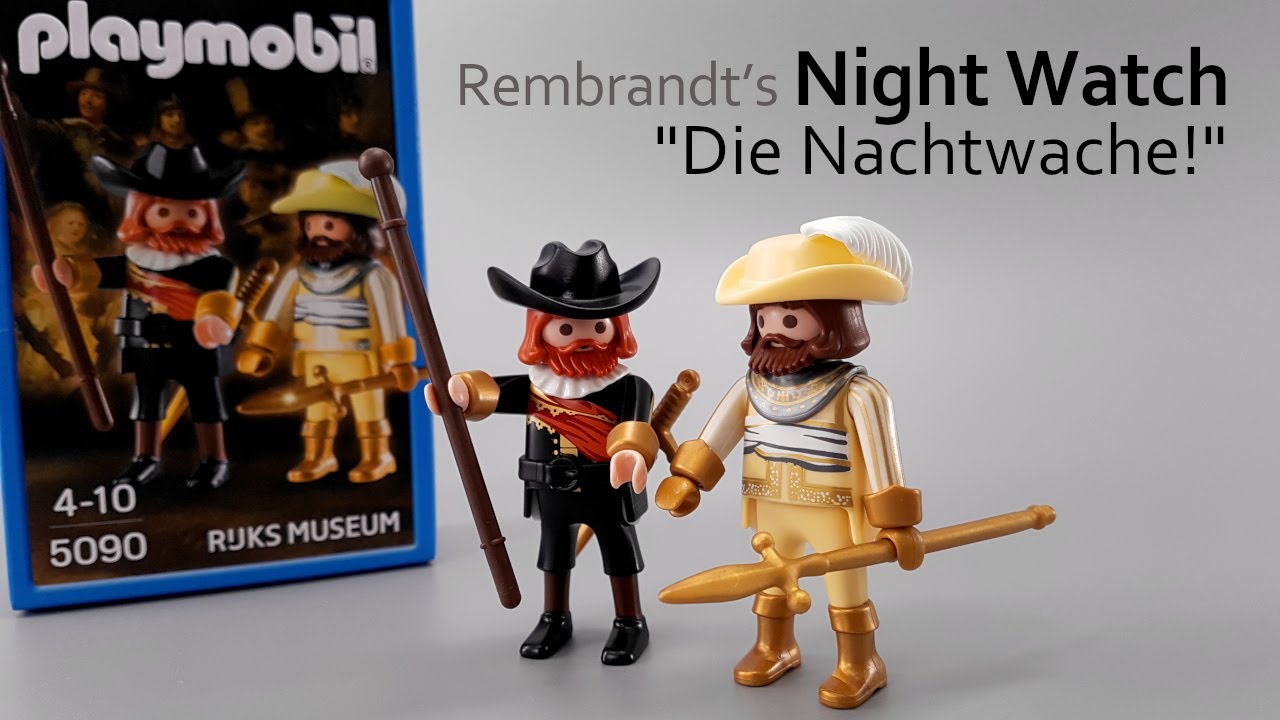 Playmobil  5090 Nachtwache Rembrandt Sonderfigur OVP/NEU/Limtiert 