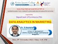FDP MARKETING ANALYTICS USING EXCEL D RAVINDRAN
