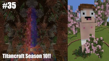 Titancraft Season 10, Episode 35: Starting the Glasswork!!