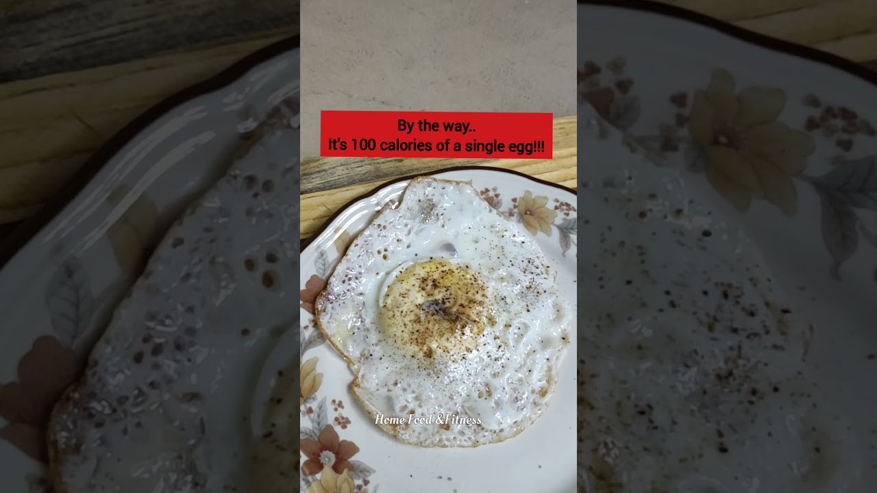 LOW FAT fried eggs Weight loss Diet food after delivery YouTube