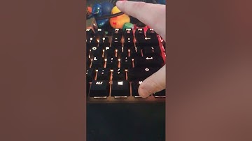 How to change keyboard color on apex 7 #keyboard