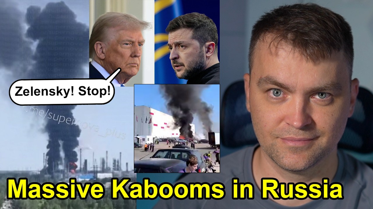 ⁣Update from Ukraine | Ukraine Ambushed Rus Convoy and Hit Russia Deep | Trump wants to Stop Ukraine
