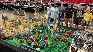 Huge LEGO Harry Potter Wizarding World with 250,000 Pieces! (2024 Update)