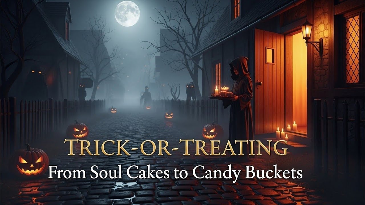 Trick-or-Treating: From Soul Cakes to Candy Buckets | The Dark Origins of Halloween Night