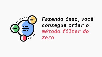 Fazendo isso, você consegue criar o método filter do zero | JavaScript