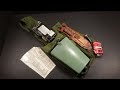 1967 Vietnam US Leg Holster Pilot Survival Kit Review Vintage Military Gadget Testing
