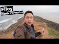 Visiting best rated seaside town  filey north yorkshire