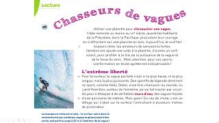 Alouette CM1 : lecture 3 Chasseur de vagues