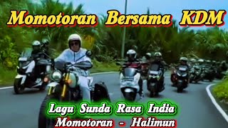 A MOTORCYCLE TRIP WITH KDM ACCOMPANIED BY SUNDANE SONG WITH AN INDIAN FLAVOR
