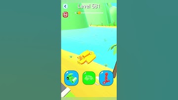 Shape Shifting 2 GAMEPLAY Level No -581 Walkthrough - New Update Car Racing #Shorts #ShapeShifting