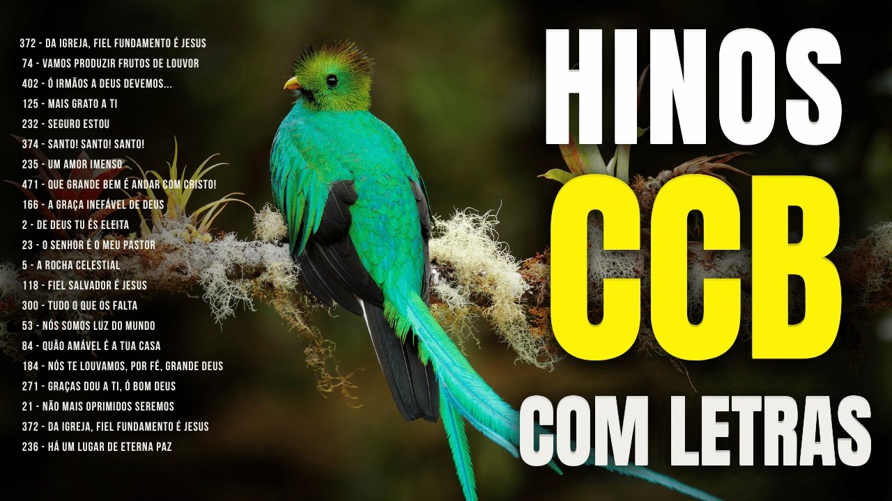 Hinos CCB Selecionados - Louvores que tocam o coração 💖 372 - 74 - 402 - 125 - 232 - 374 - 235 .....