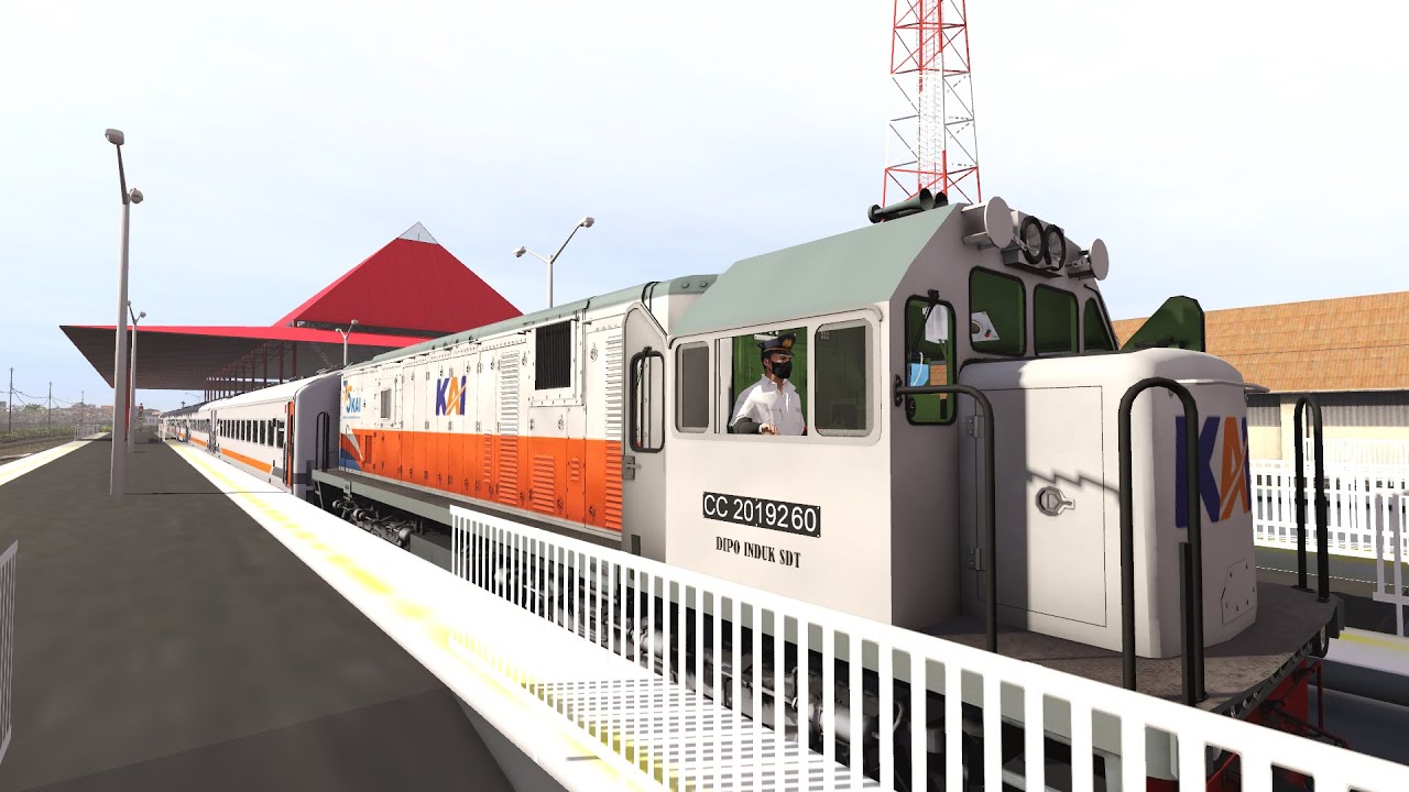 Следуйте за отцом на железнодорожной службе | Моджокерто - Сидоарджо - Вонокромо