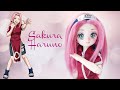 BJD Sakura Haruno Doll Painting, Making Anime Sakura Haruno Doll,  BJD Anime Doll, BJD 사쿠라 하루노 만들기