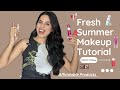 Summer Makeup Tutorial using Affordable Products🎀 #makeuptutorial #easymakeup #summermakeup