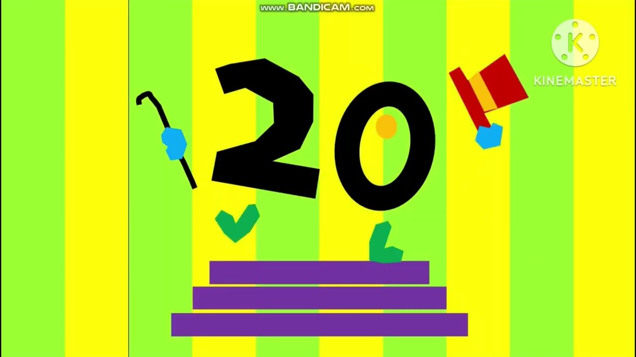 Sesame Street Abstract Count 20