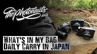 What's in my BAG - JAPAN 2019 Edition - LEICA, FUJIFILM and more gear!