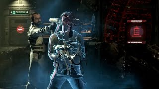 Dead Space Remake - Dr. Mercer kills Temple It's a slow death, in Stasis.