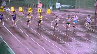 20140607 国公立戦 女子100m決勝 納