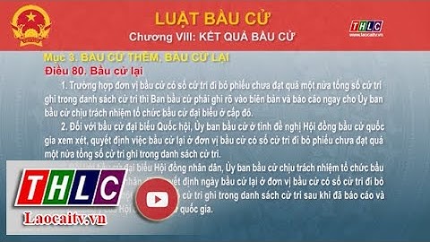 Phổ biến Luật Bầu cử đại biểu Quốc hội và đại biểu HĐND các cấp tiếng Dao (4/4/2021) | THLC
