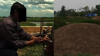 3 ngày sau khi vợ mất, chồng quá thương nhớ nên nửa đêm mang hương ra mộ thắp ai ngờ phát hiện