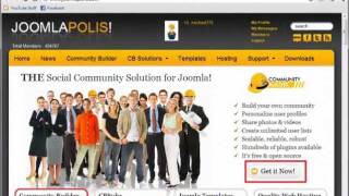 How To Set Up A Social Networking Site On Joomla Part 1-2