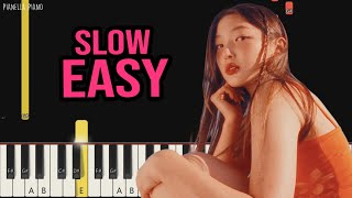 Katseye  My Way  Slow Easy Piano Tutorial By Pianella Piano