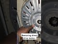 Removing direct drive motor rotary on an LG washer #homeappliance #repair #repost #fyp