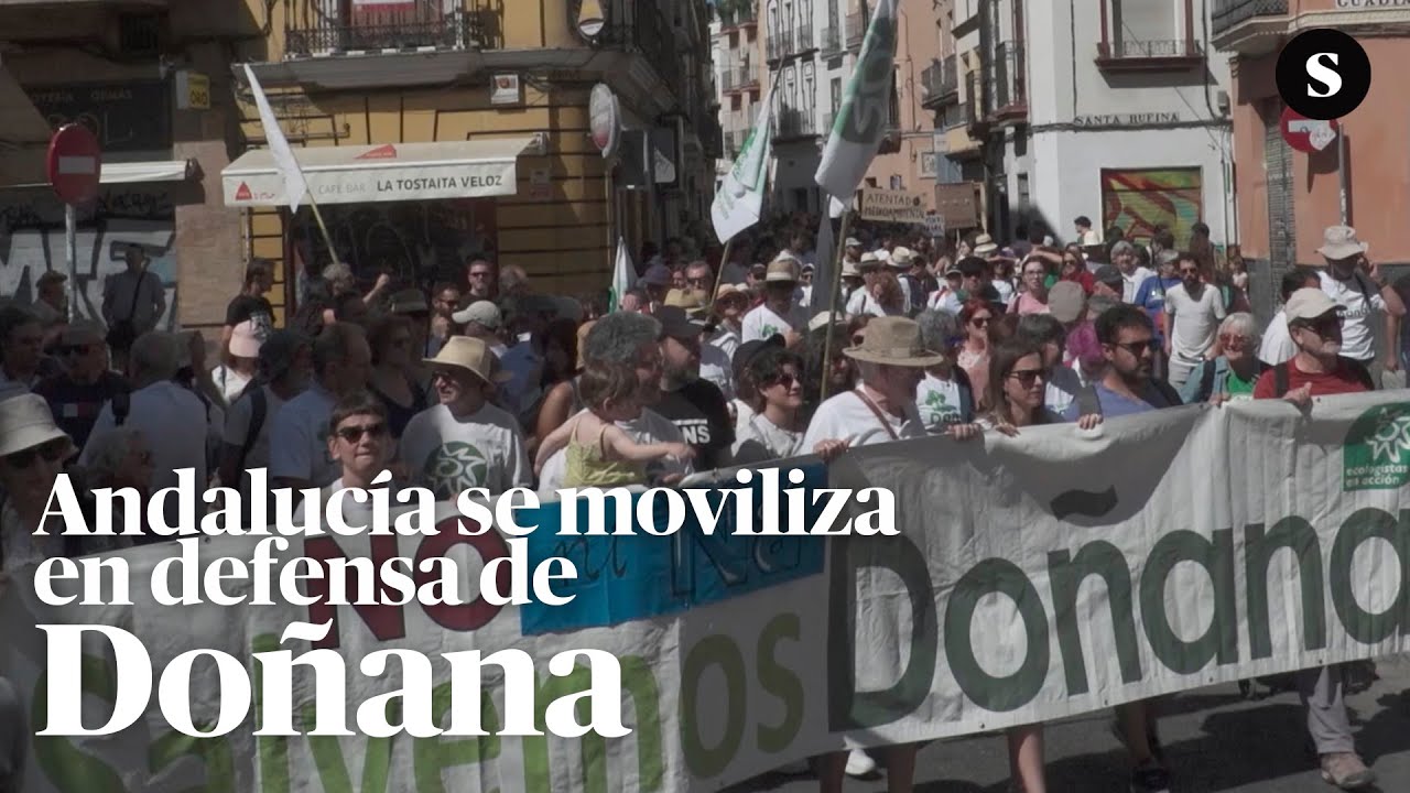 Andalucía se moviliza en defensa de Doñana