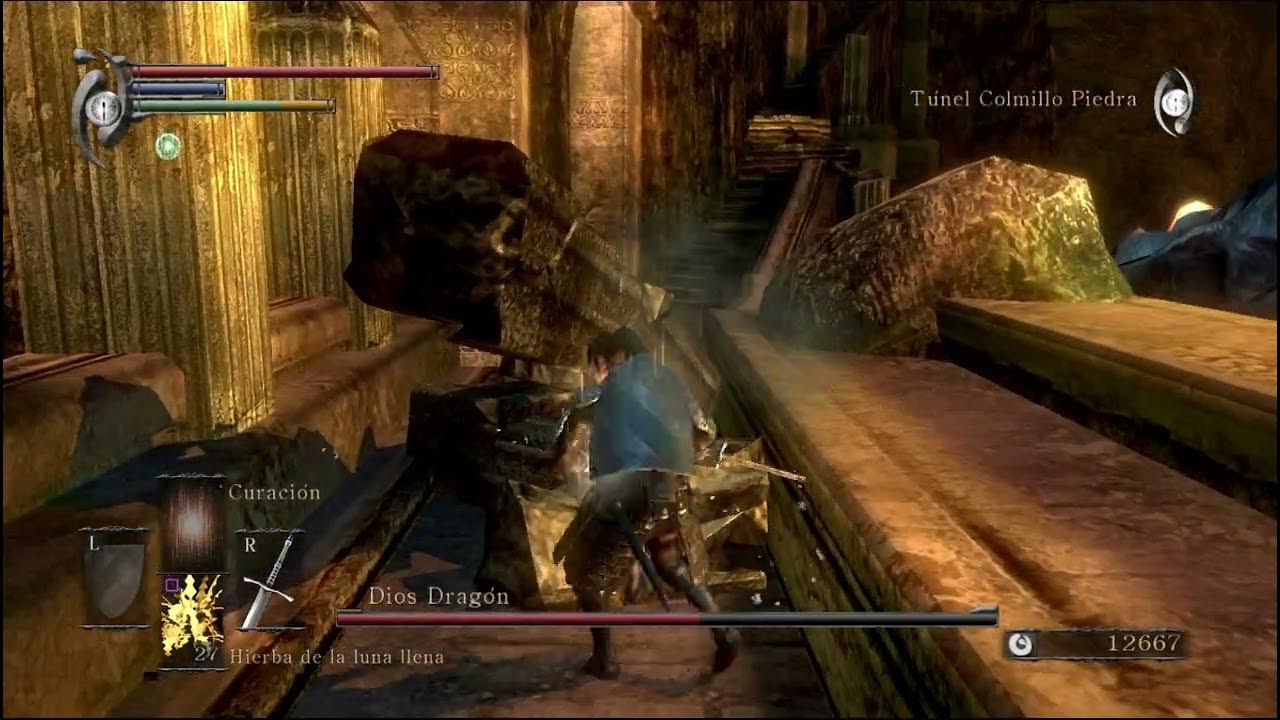 Demon's Souls (build Clerigo) Parte 15 "Dios Dragon" YouTube