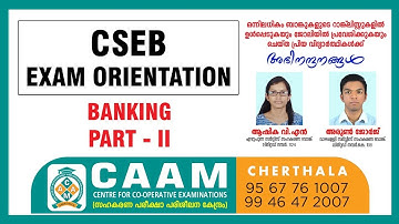 CSEB Last Hour Preparations  BANKING PART - 2
