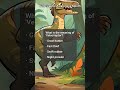 Velociraptor Awareness Month: September Trivia Shorts 1