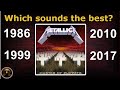 Metallica Master of Puppets: Original vs. Remaster 🎸