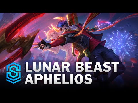 Lunar Beast Aphelios Skin Spotlight - League of Legends