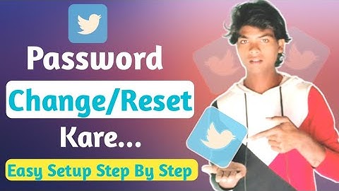 How To Change Your Twitter Account Password. Twitter Account Ka Password Kaise Change Kare...