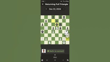 🧩 Daily Chess Puzzle, Chess.com, 2024 12 22 #chess