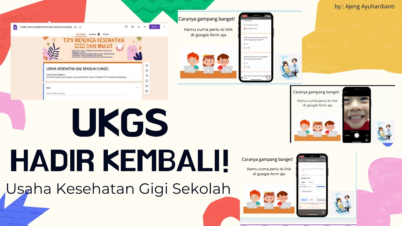 Usaha Kesehatan Gigi Sekolah Hadir Kembali Secara Daring Youtube