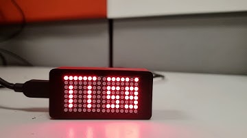 Feather Matrix NTP Clock
