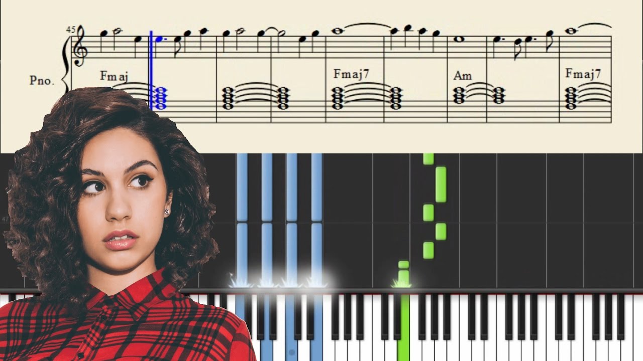 Alessia cara scars. Alessia cara scars to your beautiful. Her beautiful hair off Piano easy.