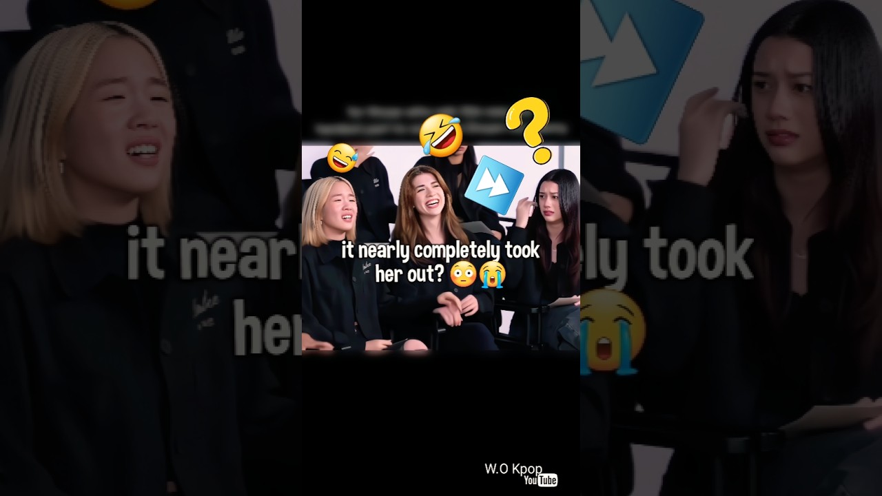 Megan trying to comfort her till she said this!? 😳😂 #katseye #megan #dreamacademy