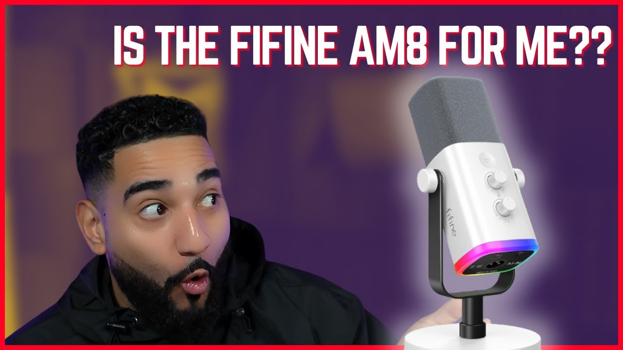 Video thumbnail: Fifine AM8 Review: The Best Budget USB/XLR Dynamic Mic in 2026?
