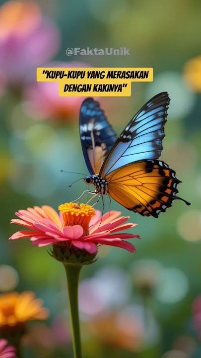 'KUPU-KUPU YANG MERASAKAN DENGAN KAKINYA' #faktaunik #faktahewanunik  #faktamenarik #trendingshorts