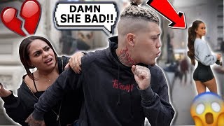 CHECKING OUT OTHER GIRLS IN FRONT OF MY GIRLFRIEND!! *BAD IDEA*