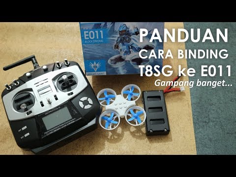 Cara Binding Remote Jumper T8SG ke Eachine E011 Mini Drone - Langsung Bisa Nyambung